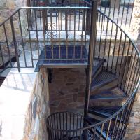 Spiral Staircase kit with custom landing