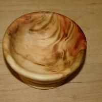 Bowl made from the wood in the previous photo. It contains a lot of sapwood!